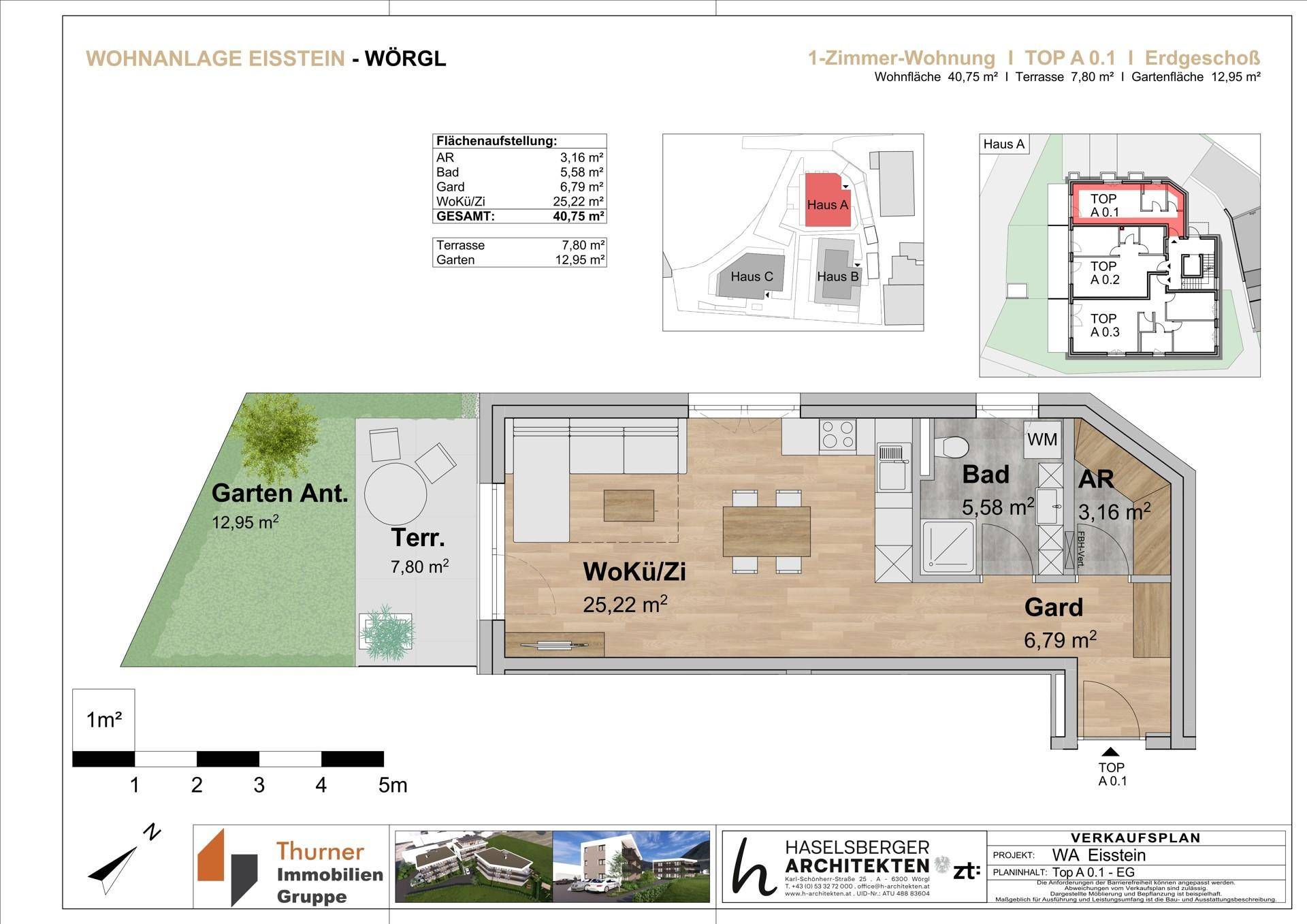 Grundriss A 0.1 - Erdgeschoss