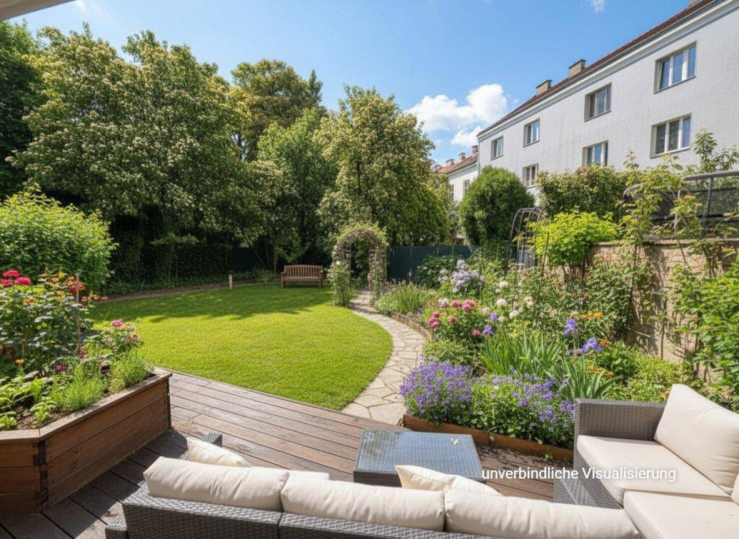 Zinshaus mit privatem Garten und Ausbaupotenzial auf ca. 795 m² WNFL! - Widok 6
