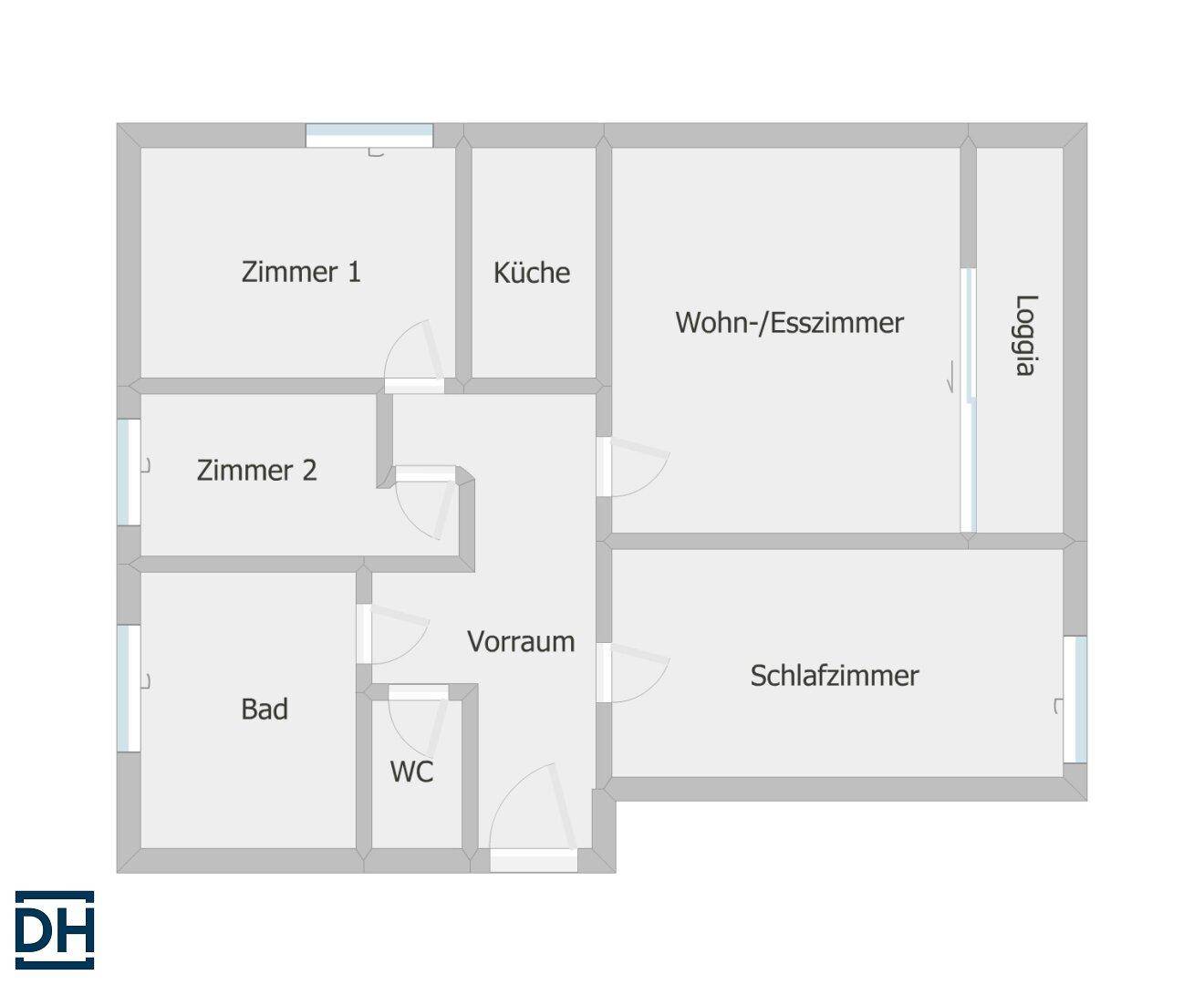 Wohnungsplan