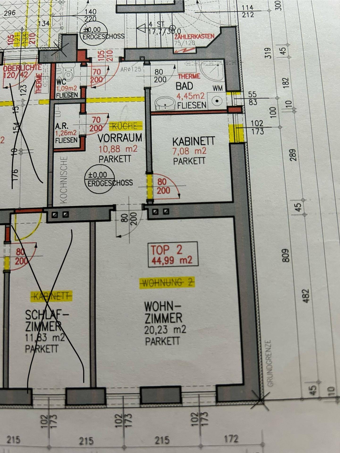 Provisionsfrei! 2 Zimmer Wohnung in Wiener Neustadt