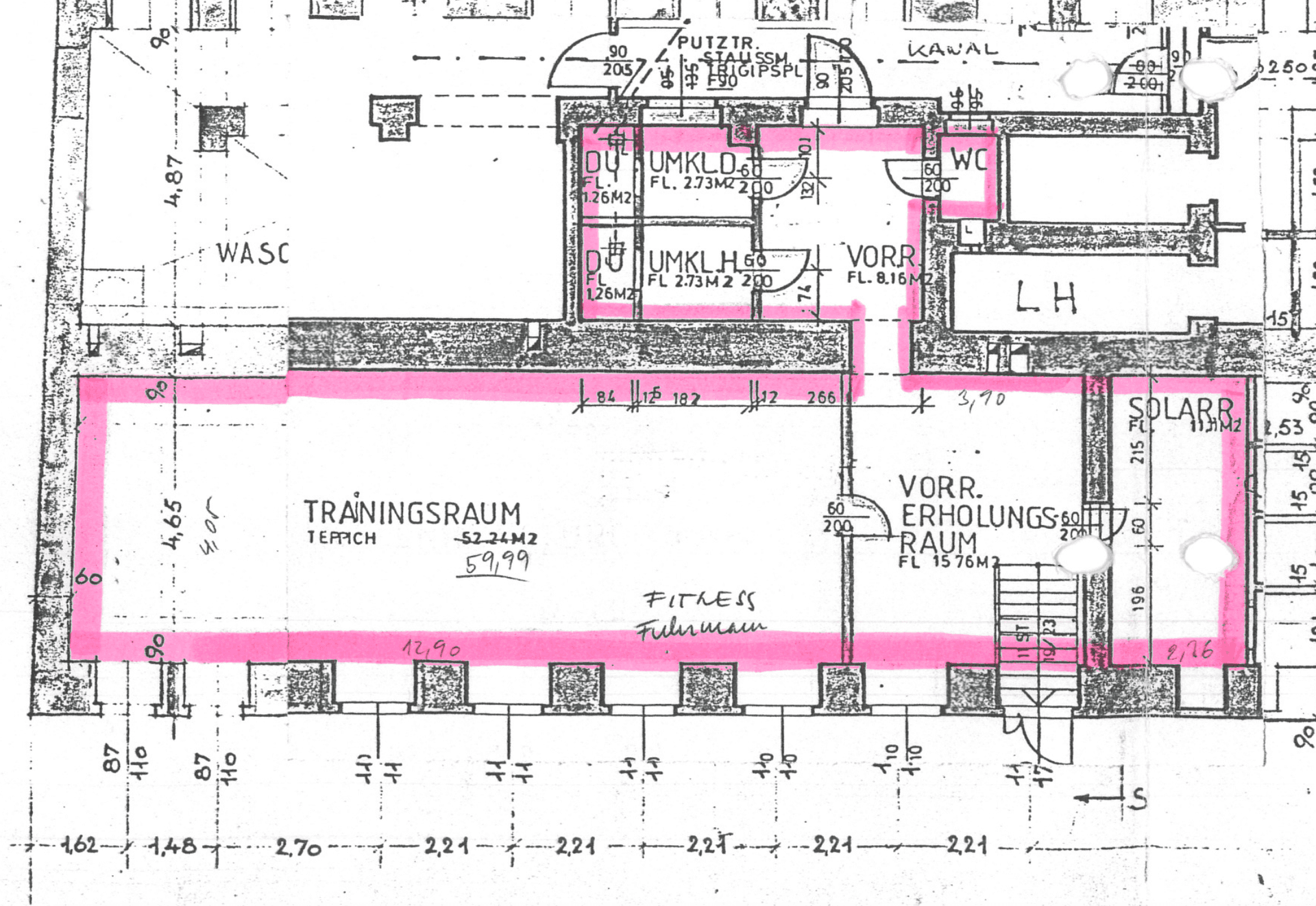 Grundrissplan