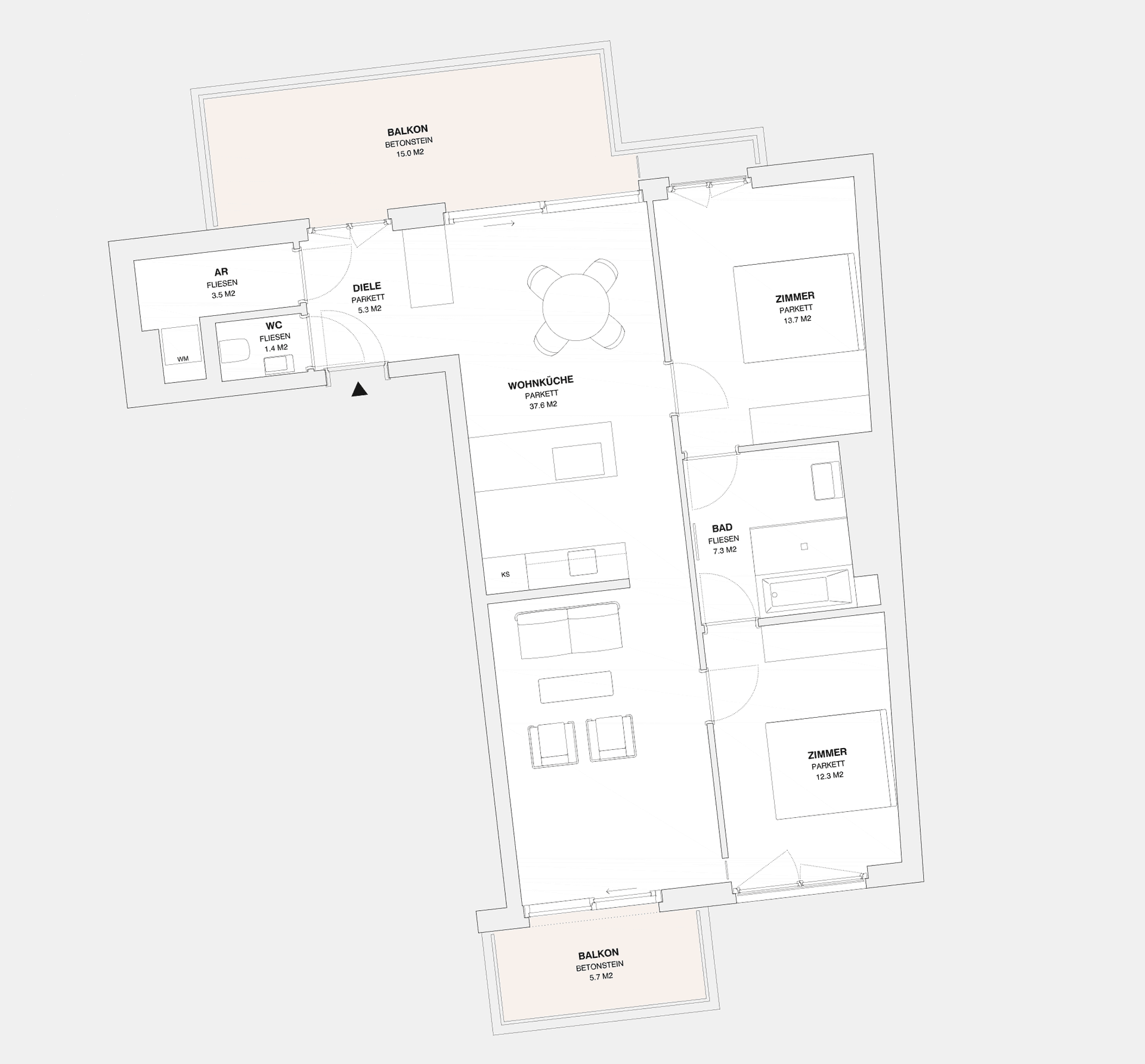 Grundrissplan