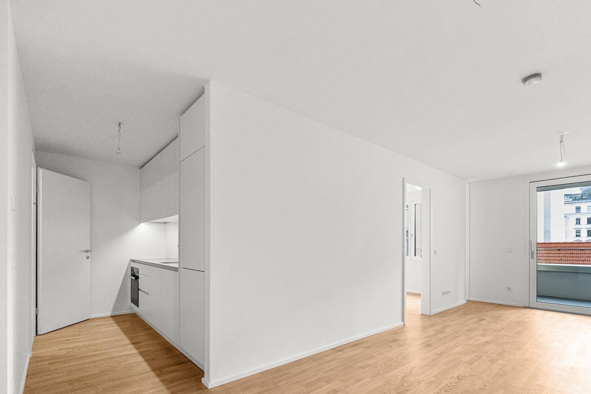 ++ERSTBEZUG++ Neubau-Erstbezug: Moderne 2-Zimmer-Wohnung mit Balkon im 3. OG (Mollardgasse 50) - Ansicht 2