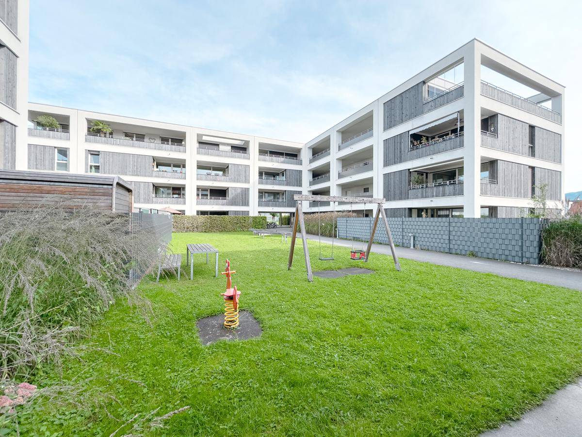 Außenansicht Spielplatz