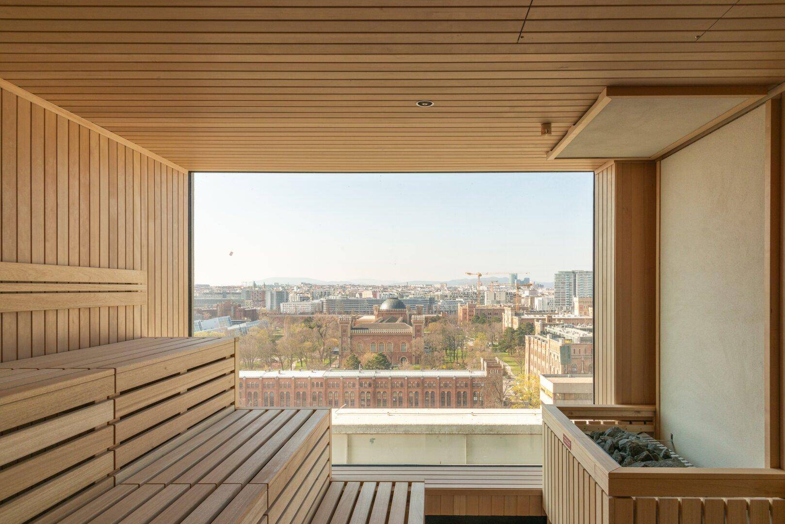 Sauna mit Ausblick