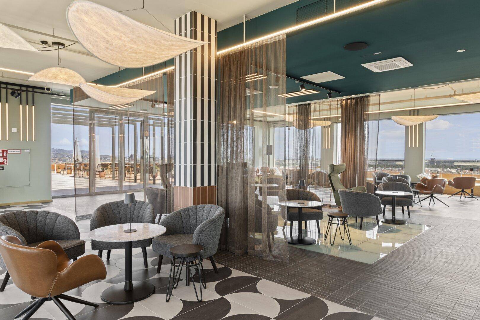 stilvolle Sky Lounge
