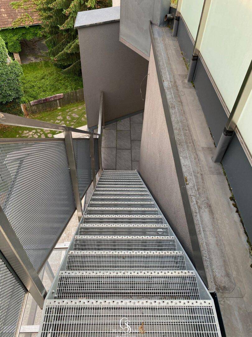 Zugang Dachterrasse