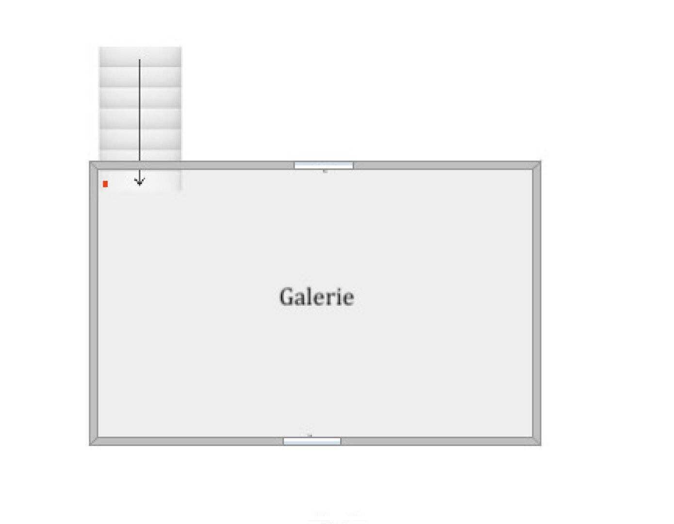 Schematischer Grundriss Galerie