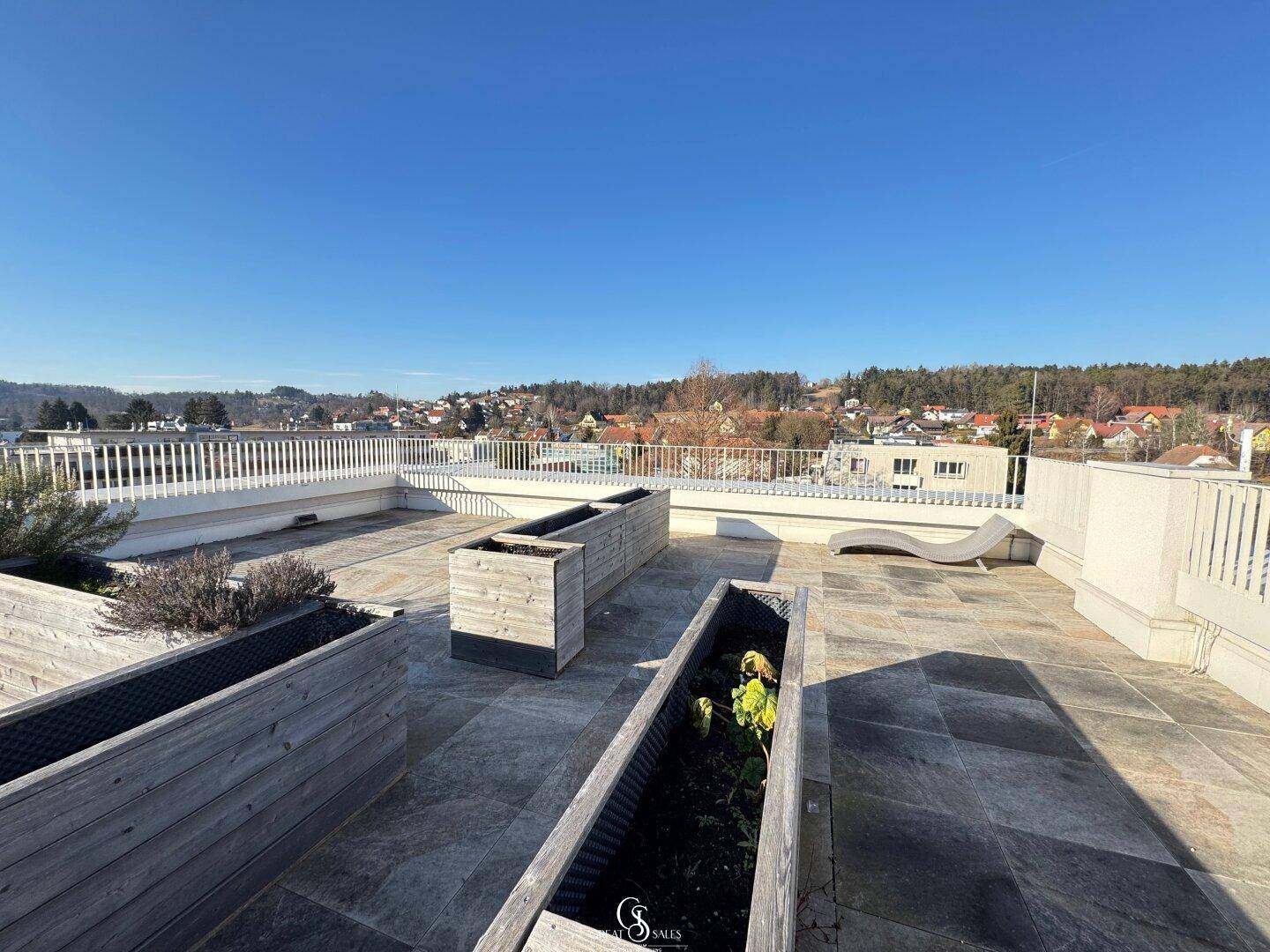 gemeinschaftliche Dachterrasse