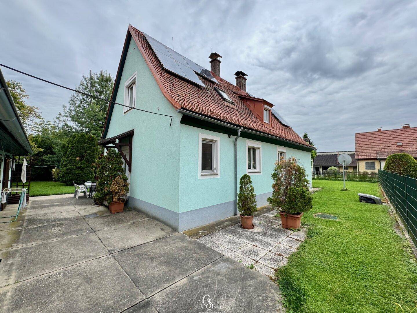 Haus/Garten Nordwestseite