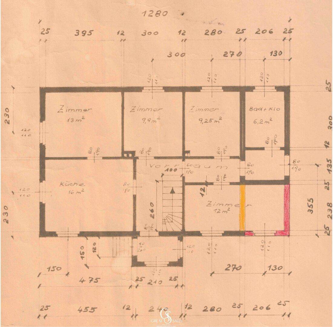 Grundriss Erdgeschoss