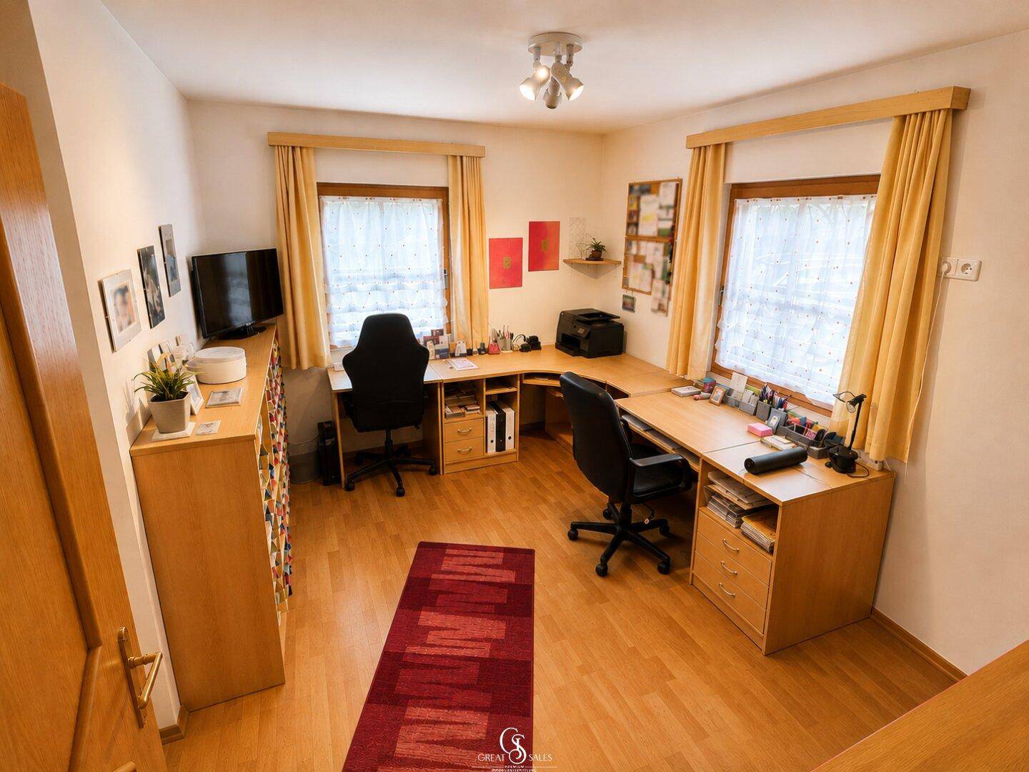 Arbeitszimmer (Erdgeschoss)