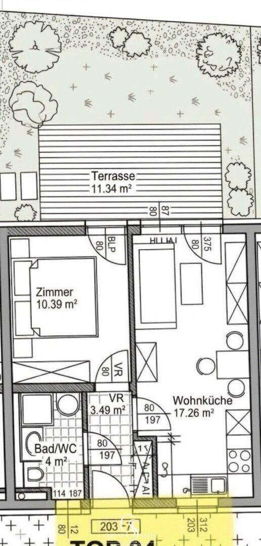 Grundriss Top 4