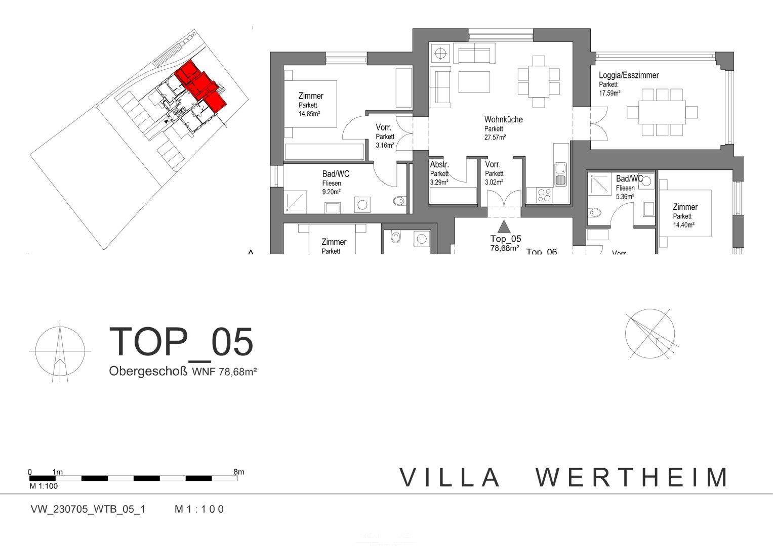 Grundriss Top 5