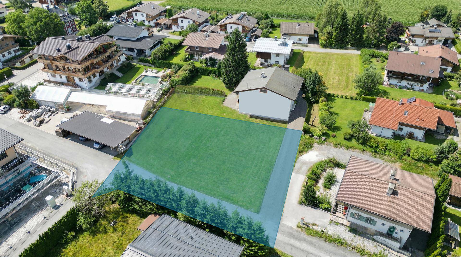 Kitzbühel | Ihr Platz an der Sonne: Traumhaftes Grundstück in Gundhabing - Ansicht 2