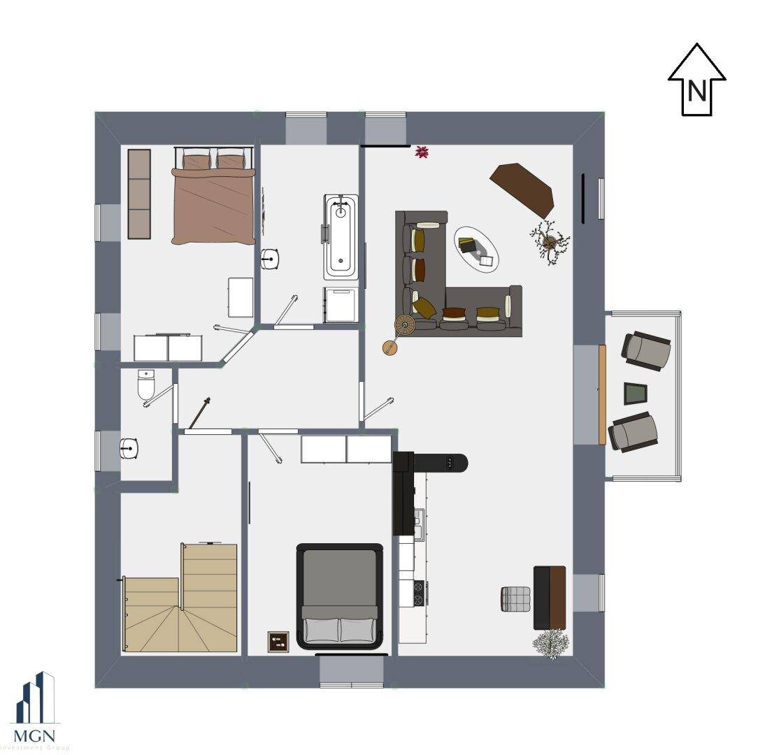 Grundrissplan