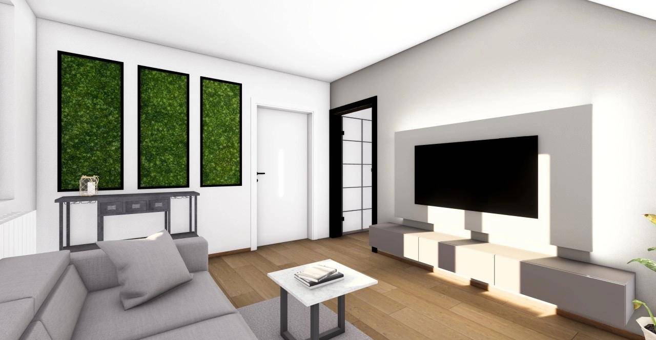 Wohnzimmer Visualisierung 2