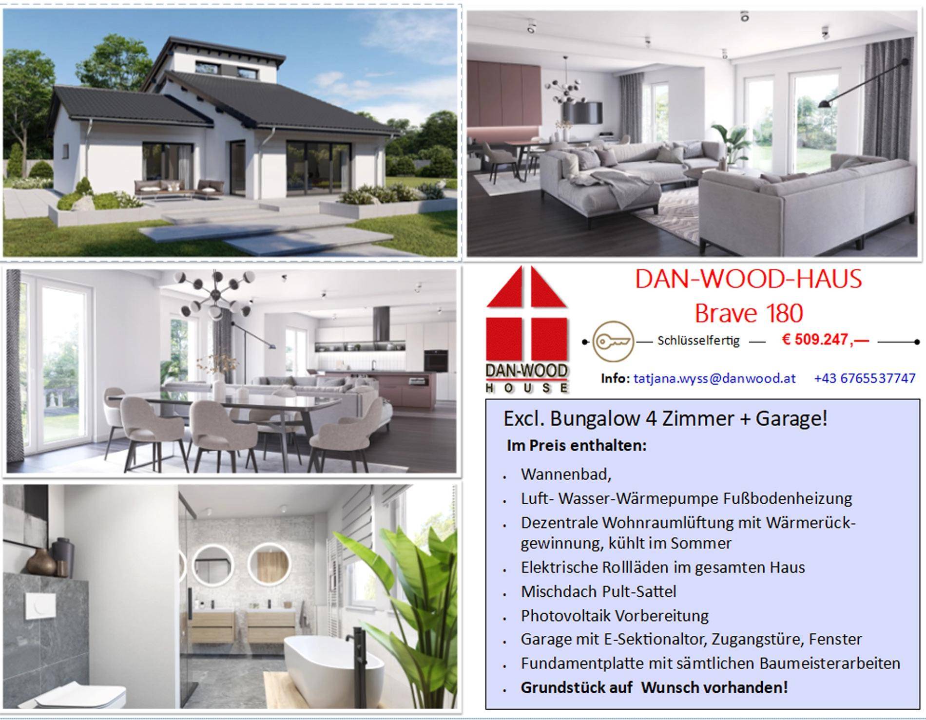 DAN-WOOD Bungalow Brave-180