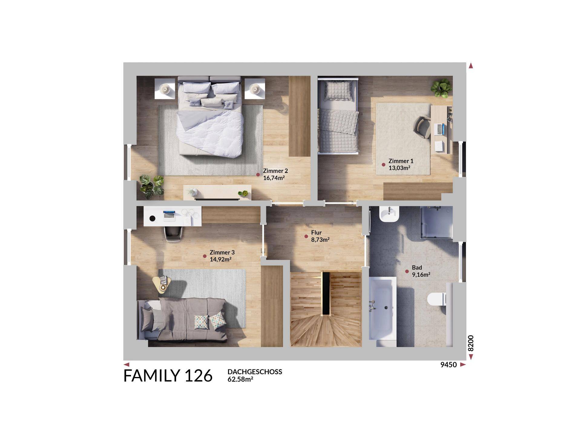 DAN-WOOD-HOUSE Family 126 Plan - OG