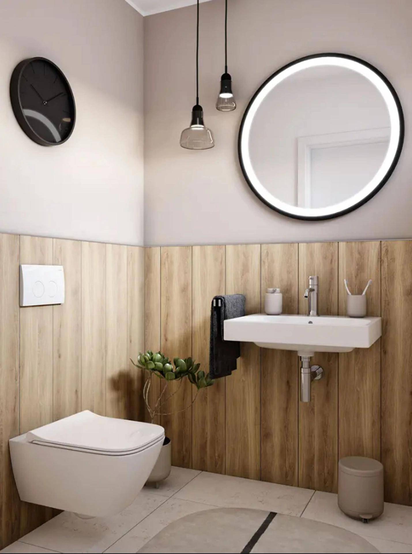 DAN-WOOD HAUS Point 124 Gäste-WC