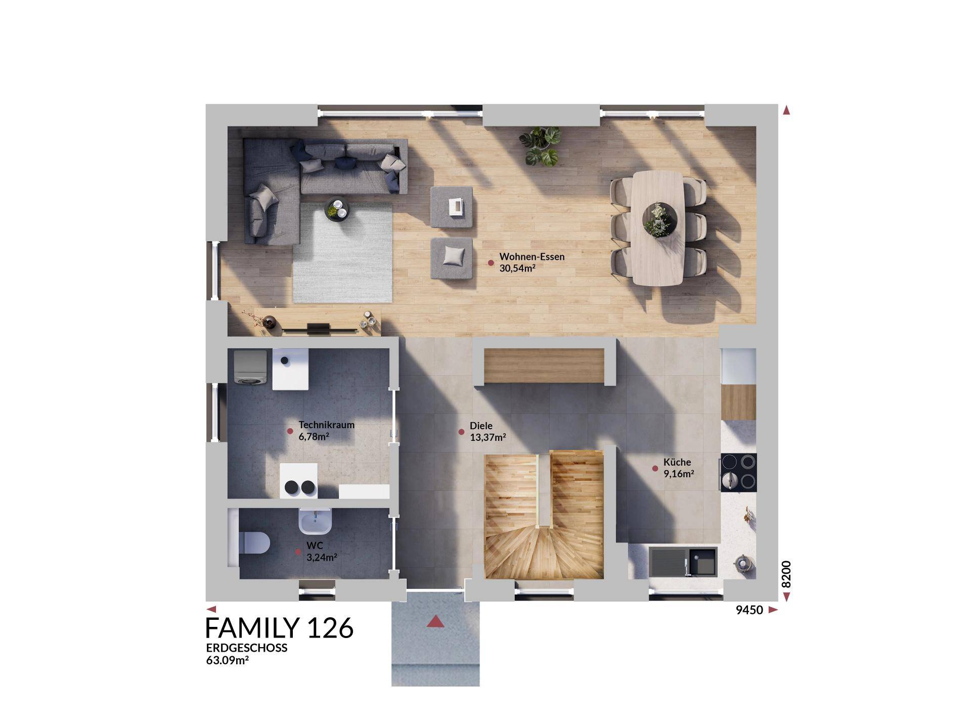 DAN-WOOD-HOUSE Family 126 Plan EG