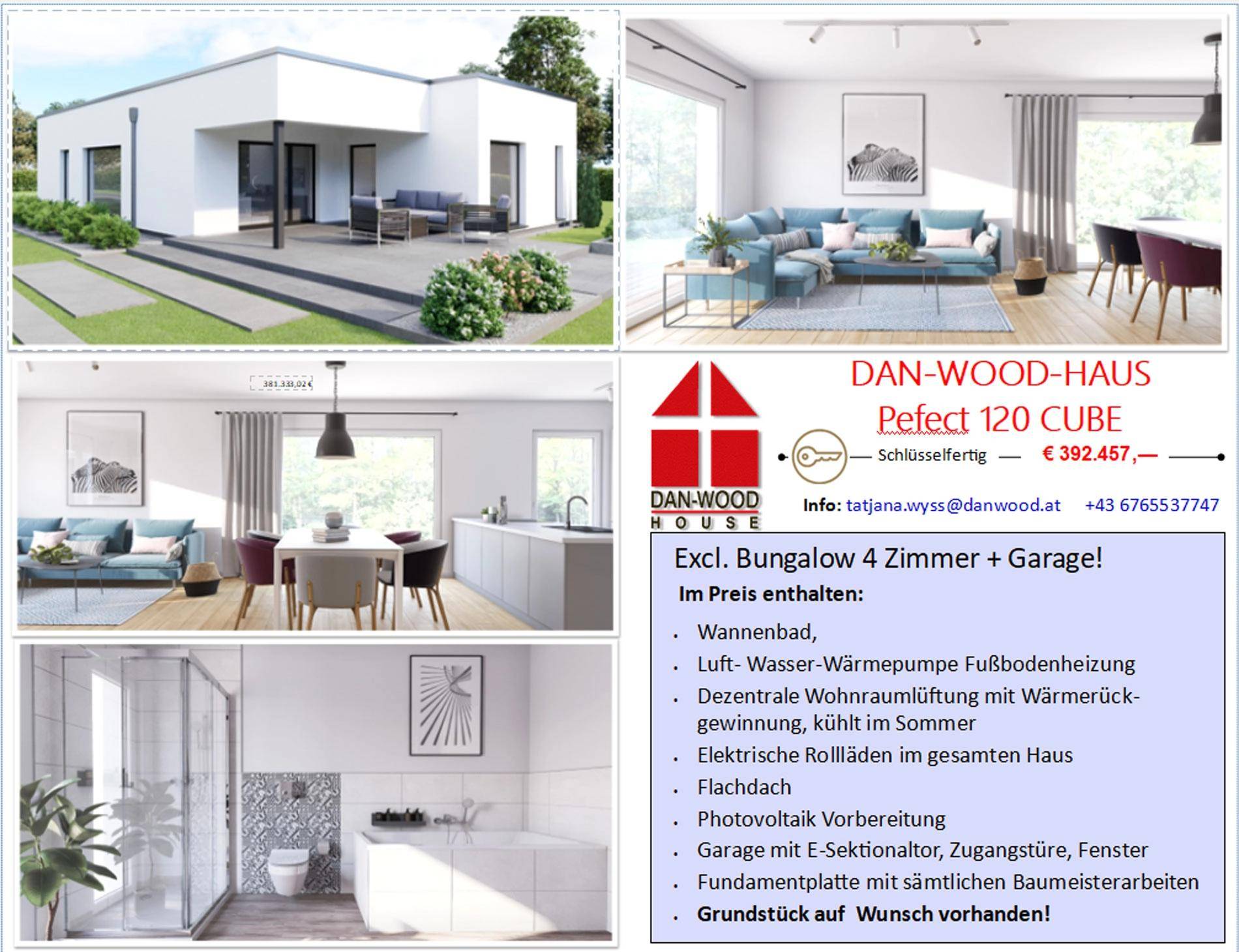 DAN-WOOD Bungalow Perfect-120-Cube