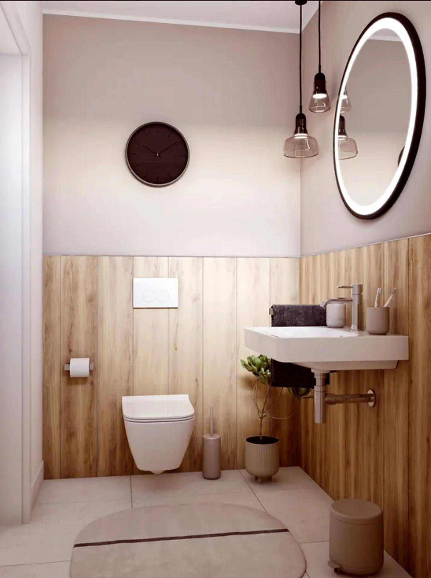DAN-WOOD HAUS Point 124 Gäste-WC