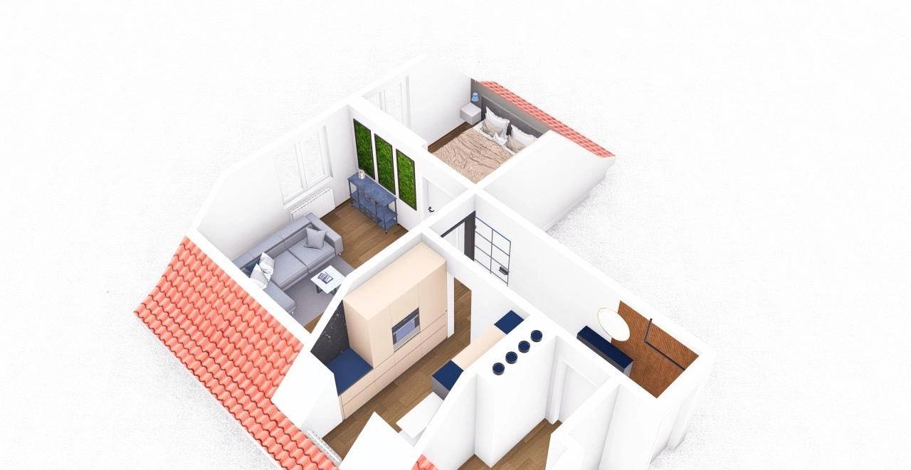 Visualisierung Wohnung 5