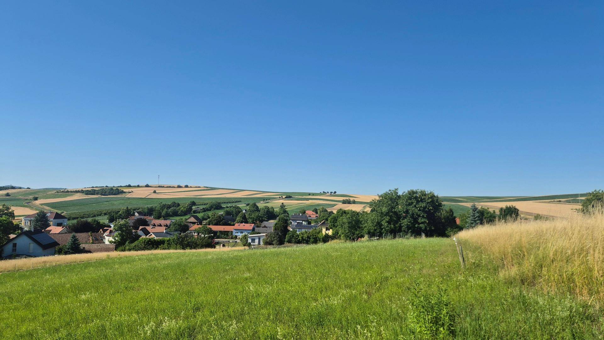 Fernsicht vom Grundstück aus 2