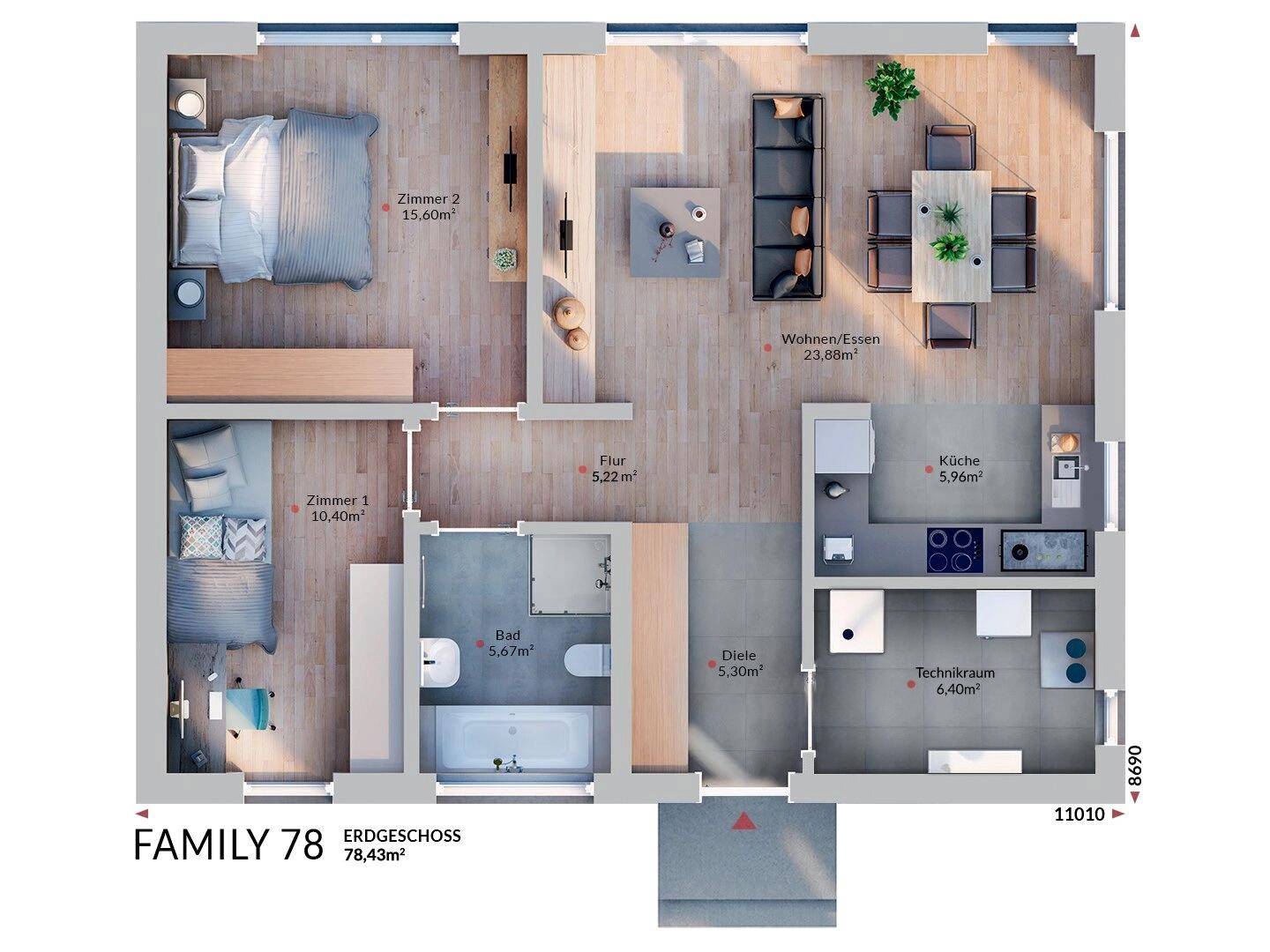 DAN-WOOD-HOUSE Family 78