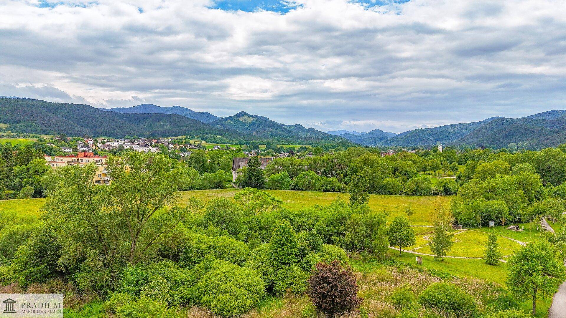 Ausblick von Loggia