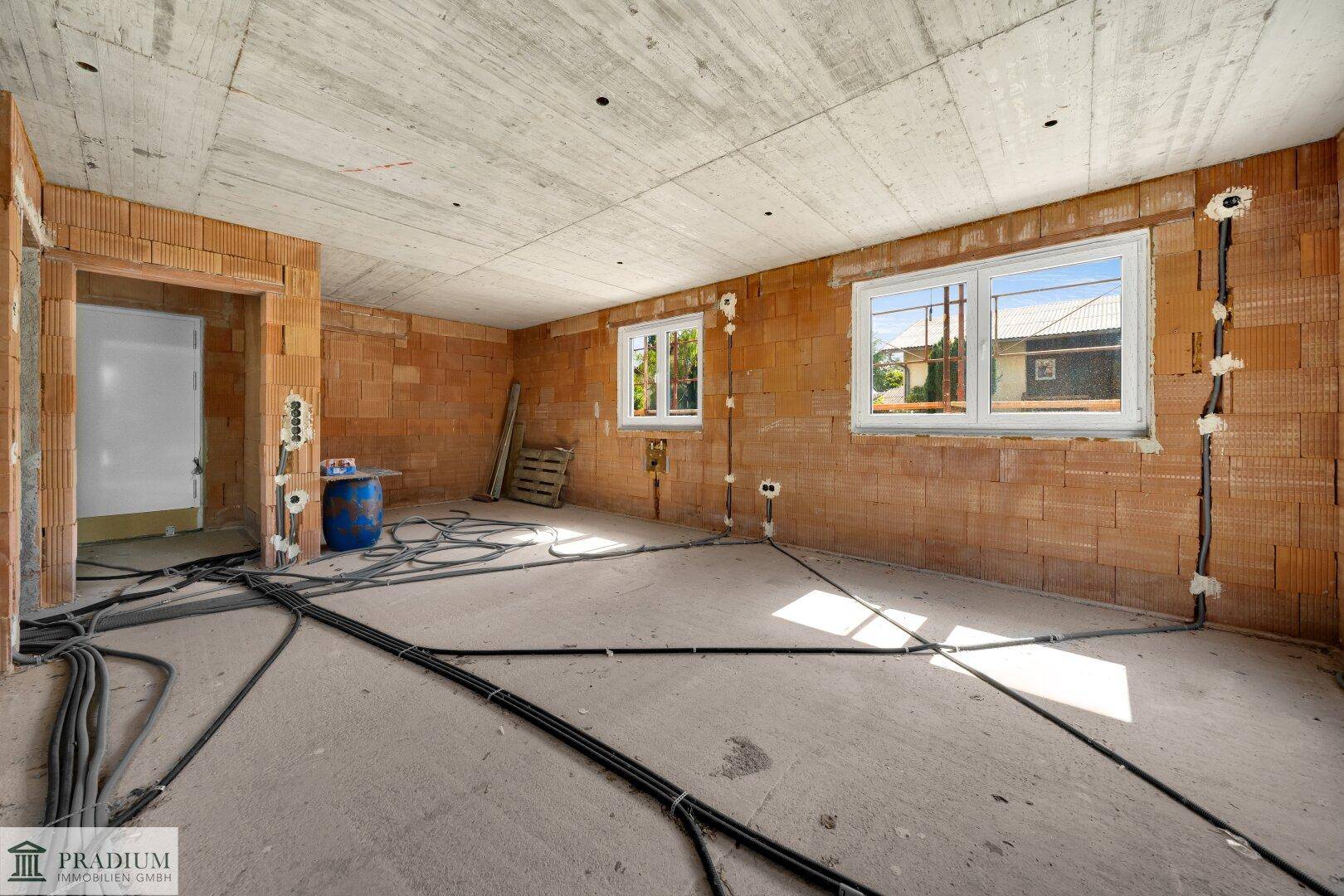Wohnen mit Weitblick - Doppelhaushälfte im Rohbau in Enzesfeld-Lindabrunn - Widok 6