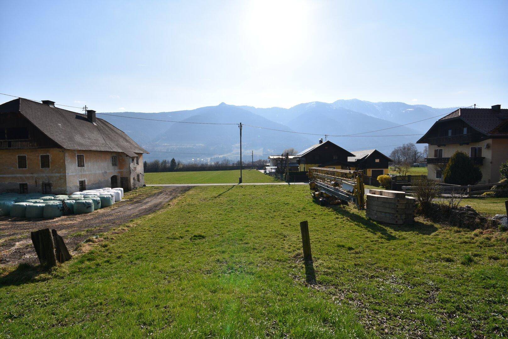 Sonniges Baugrundstück in der Nähe von Spittal/Drau - Ansicht 2