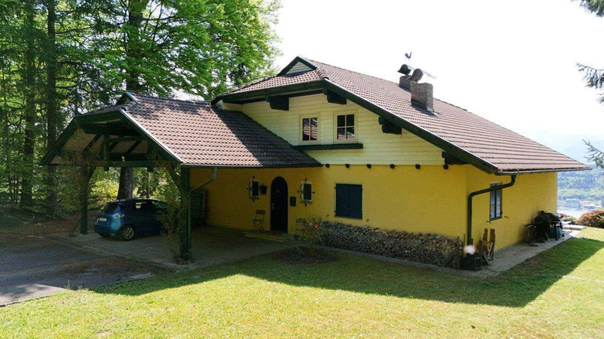 Exklusiver großzügiger Baugrund mit Wohnhaus und Panoramaseeblick - View 5