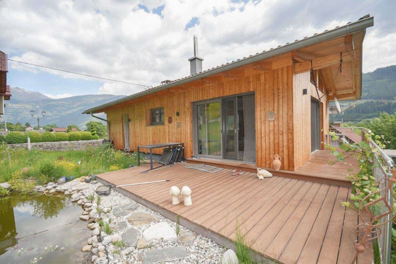 Neuwertiges Wohnhaus mit Panoramafernsicht im Maltatal - Mehr