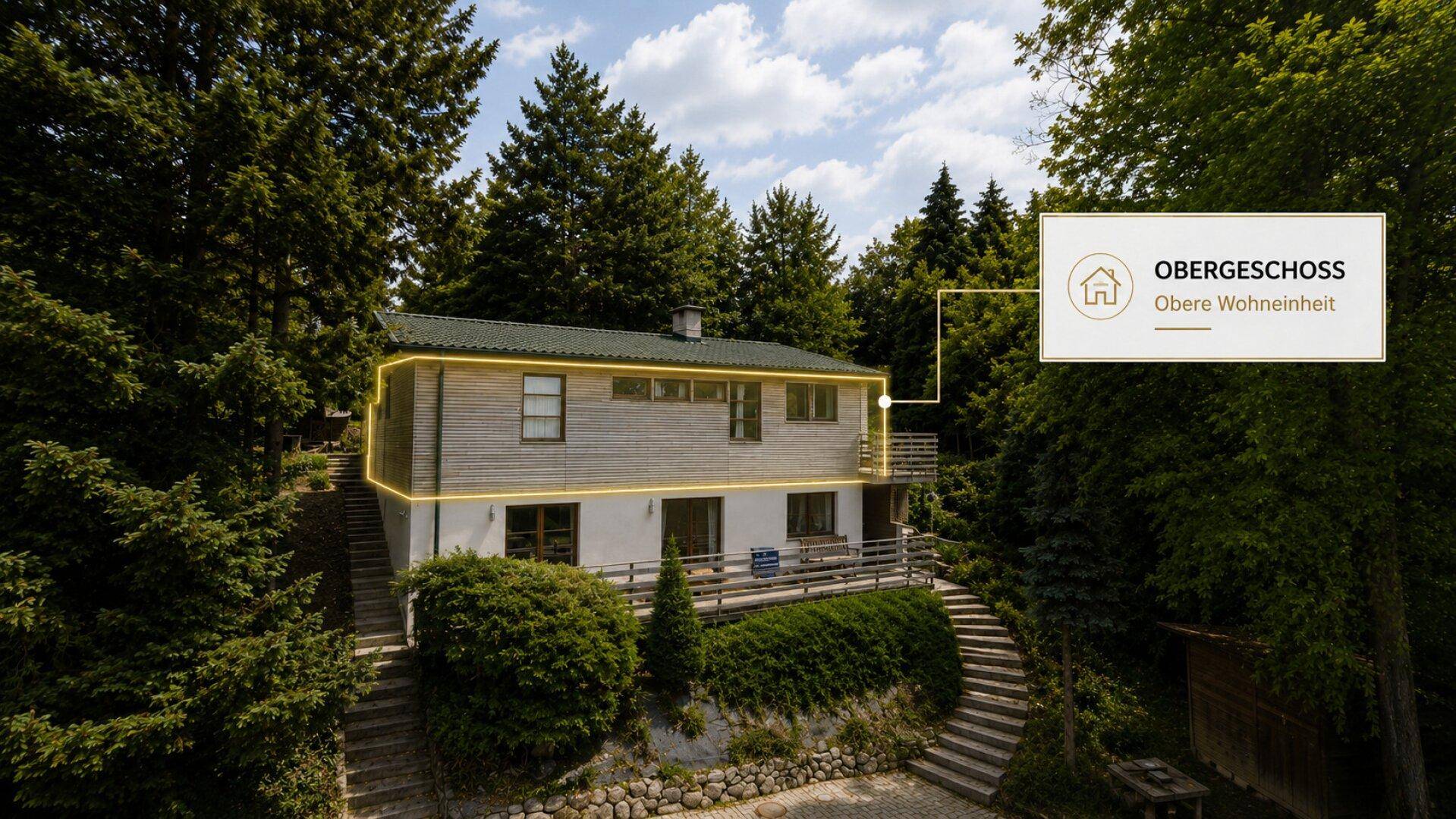 Wohnen wie im Urlaub | 2 Wohneinheiten, 3 Terrassen &amp; 1.054 m² Grund - Ansicht 2
