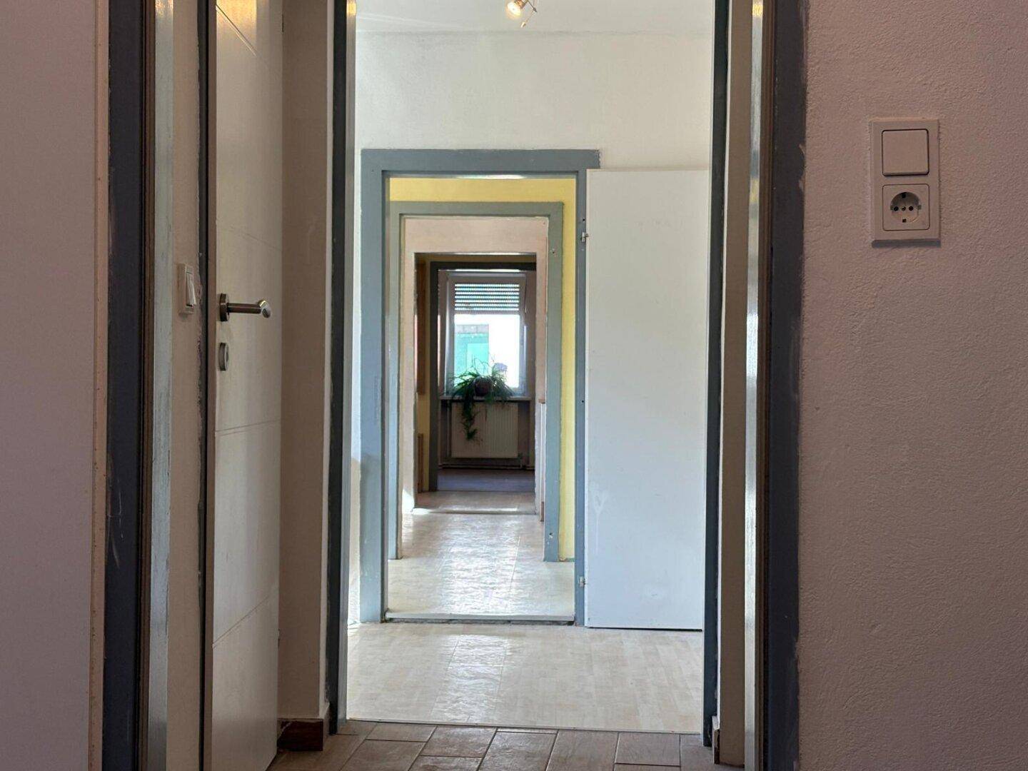 Sichtachse der Zimmer