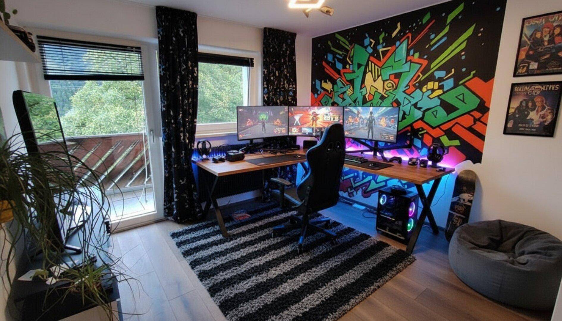 Visualisierung/Fotomontage zu Zimmer 2