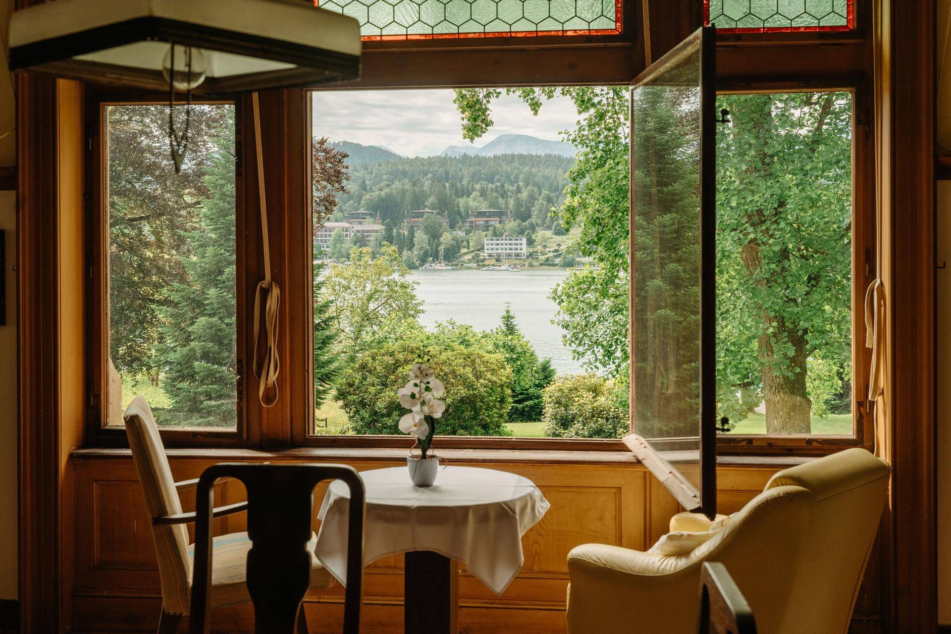 Blick auf den Wörthersee