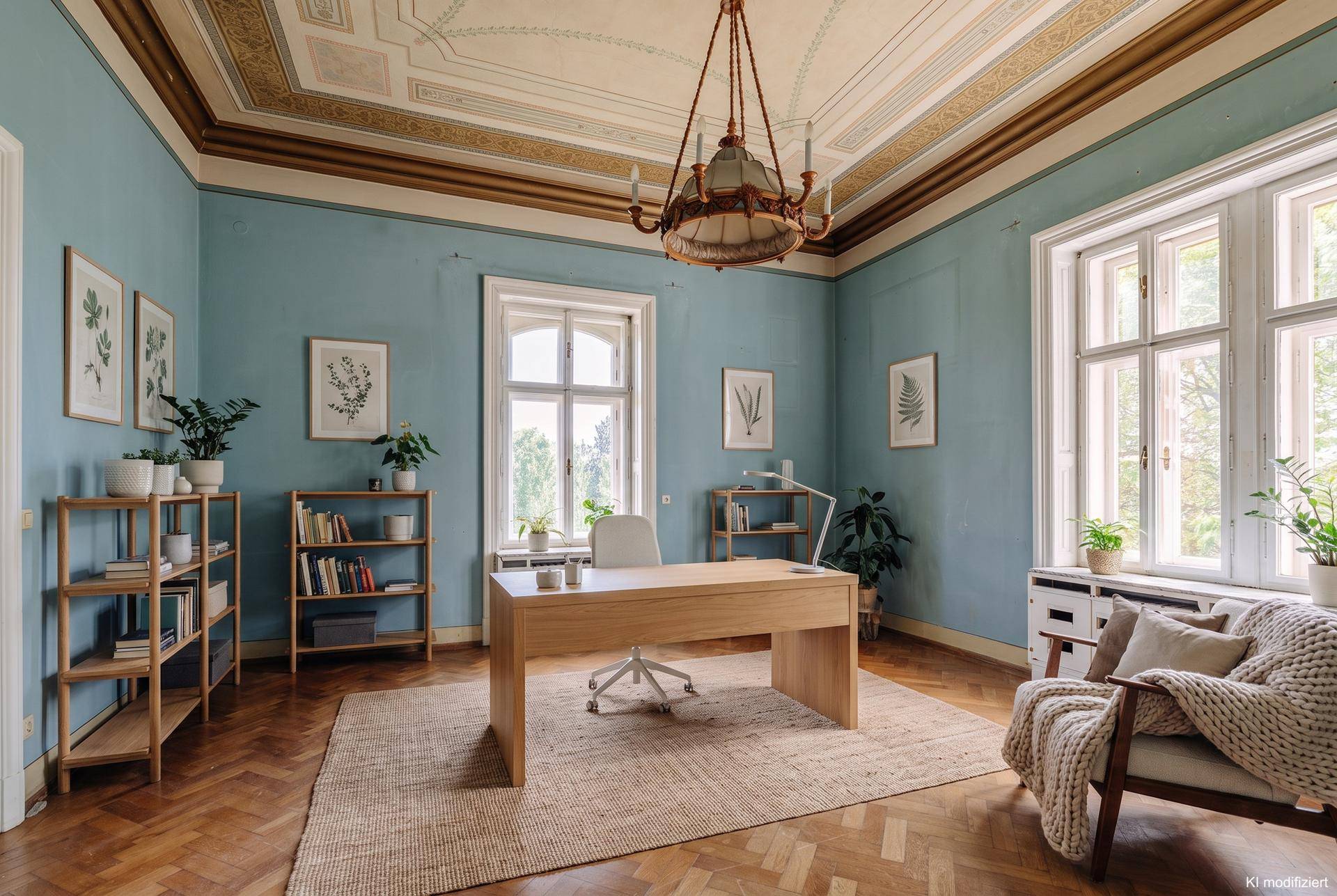 Büro 1. OG KI Home-Staging