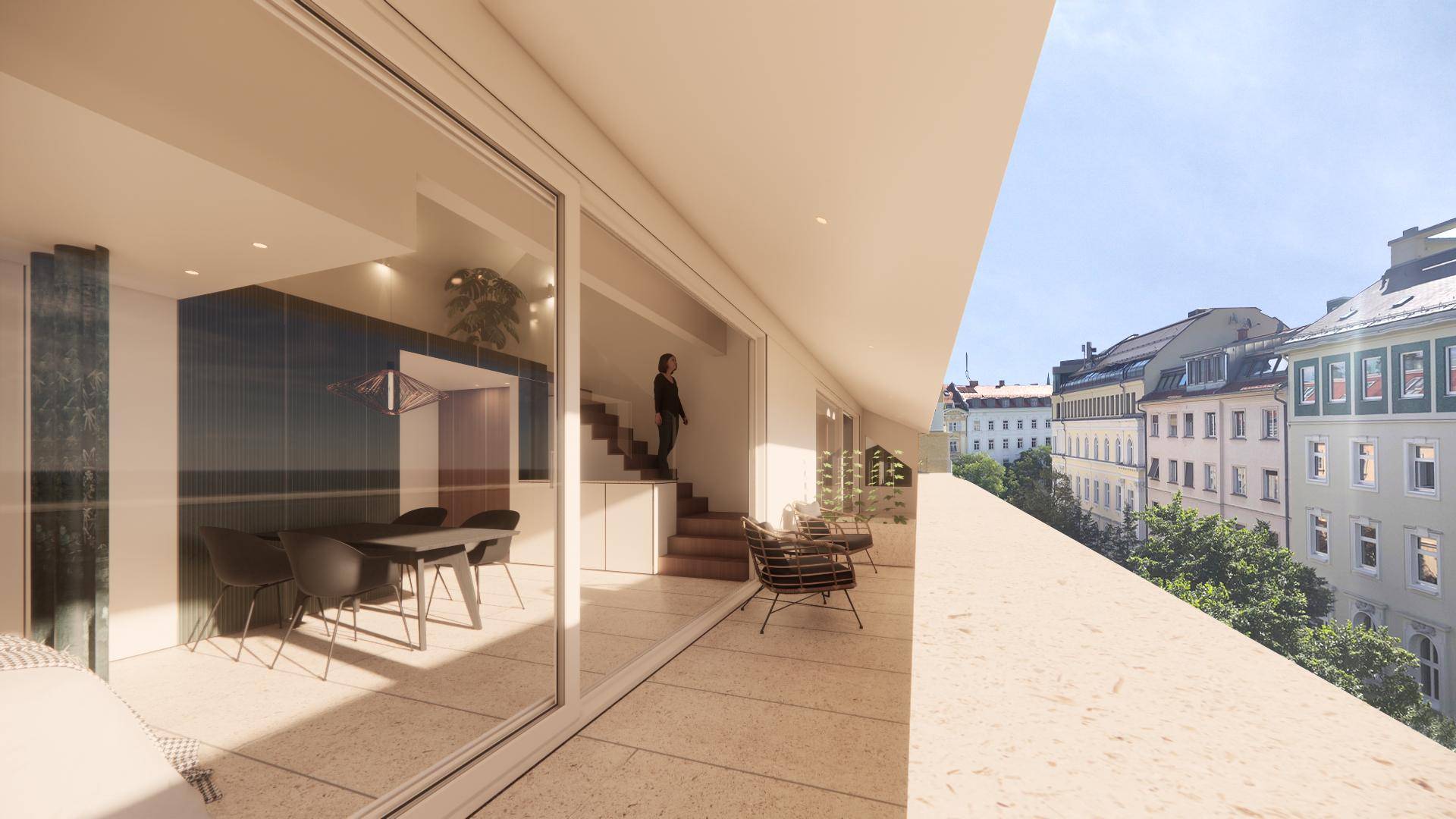 Top Investment hoch über Graz – 7 Dachgeschosswohnungen mit unverbaubarem Blick - Widok 2