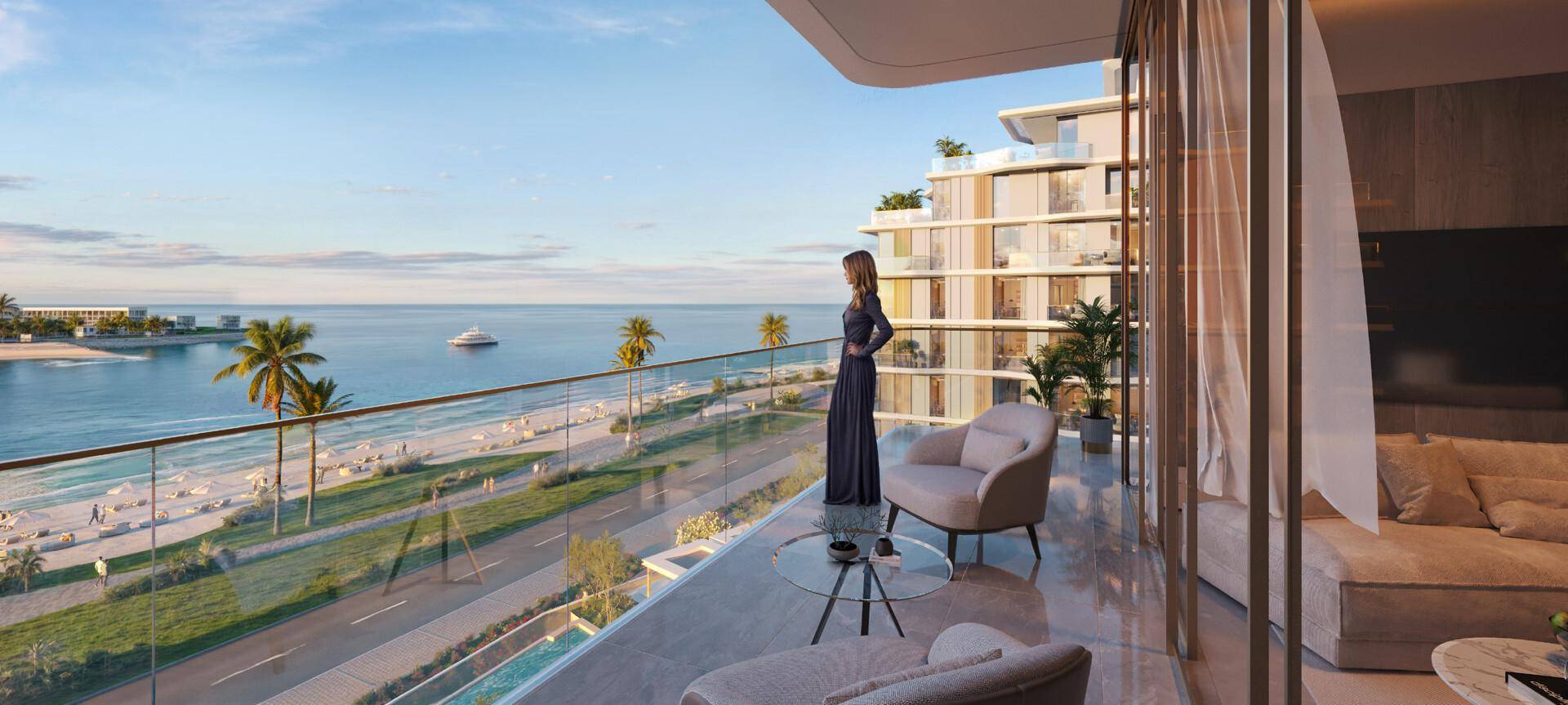 BALKON MIT MEERBLICK