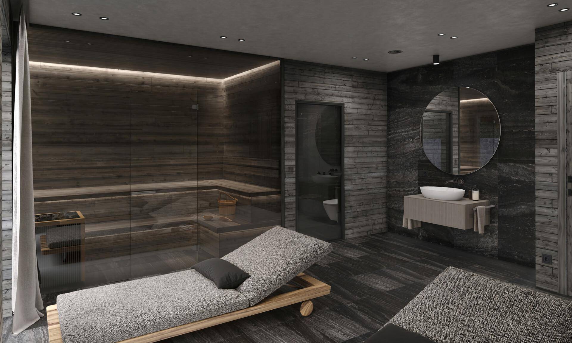 VISUALISIERUNG WELLNESSBEREICH