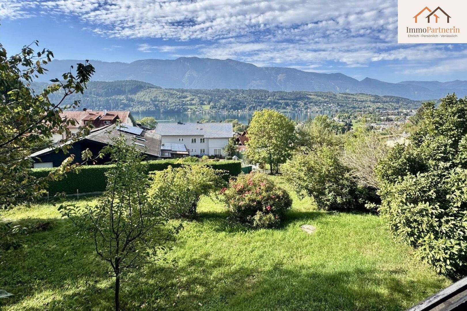 Berge, See und Garten