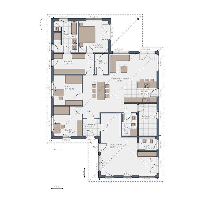 Grundriss Erdgeschoss