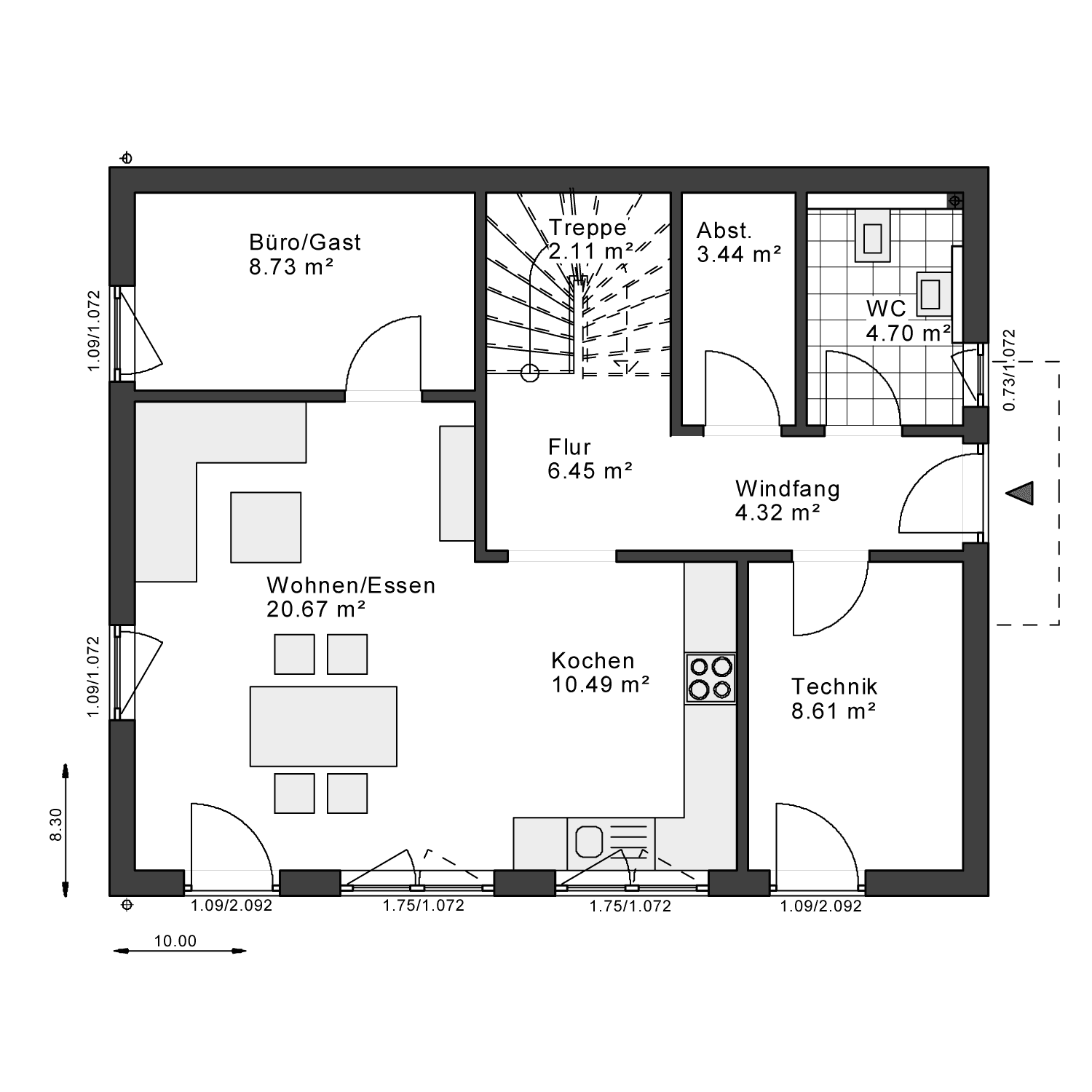 Mach aus deiner Miete Wohneigentum! Haus mit Grund Schlüsselfertig - Ansicht 2
