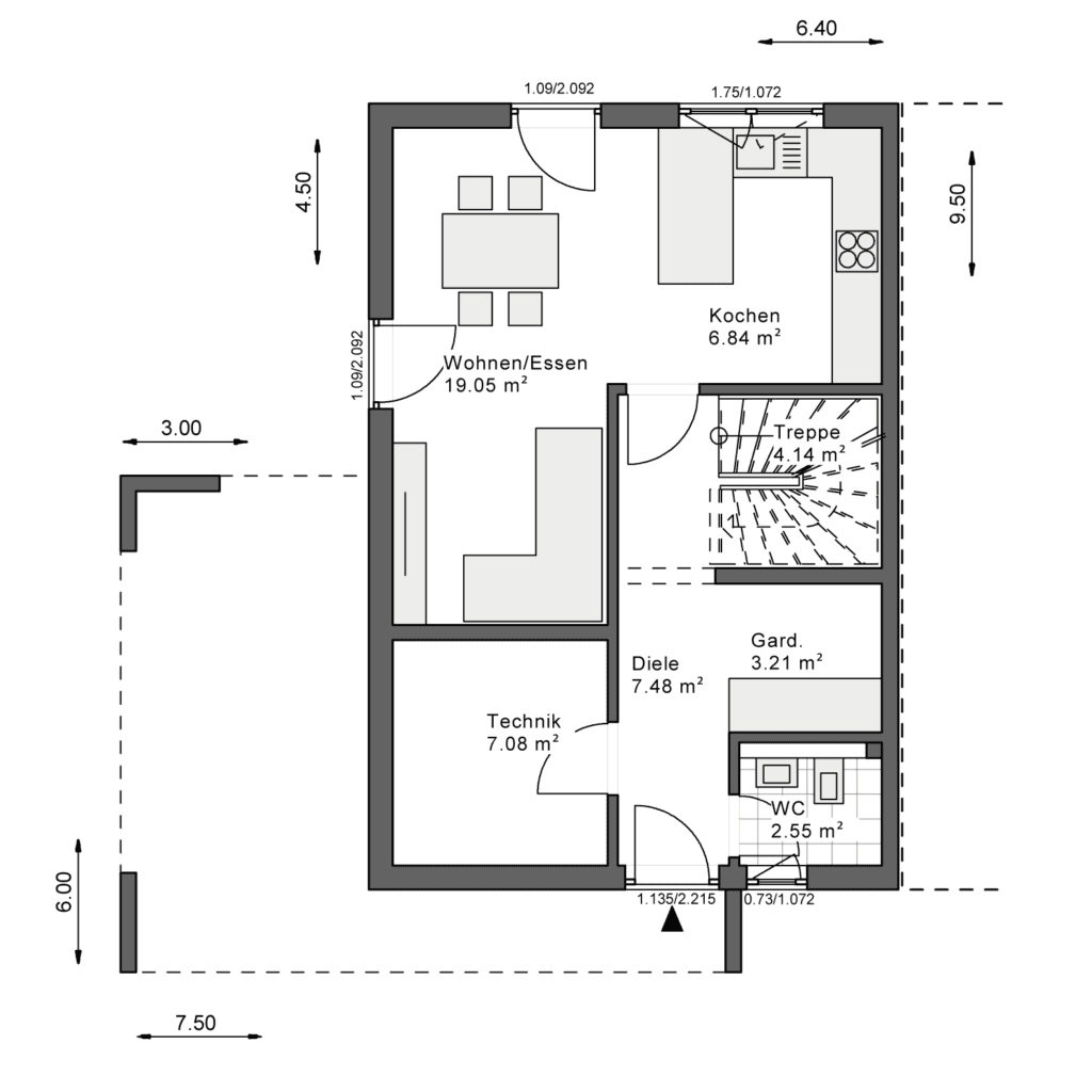 Heute dein Zuhause, morgen deine Zukunft. DOPPELHAUSHÄLFTE – pohled 2