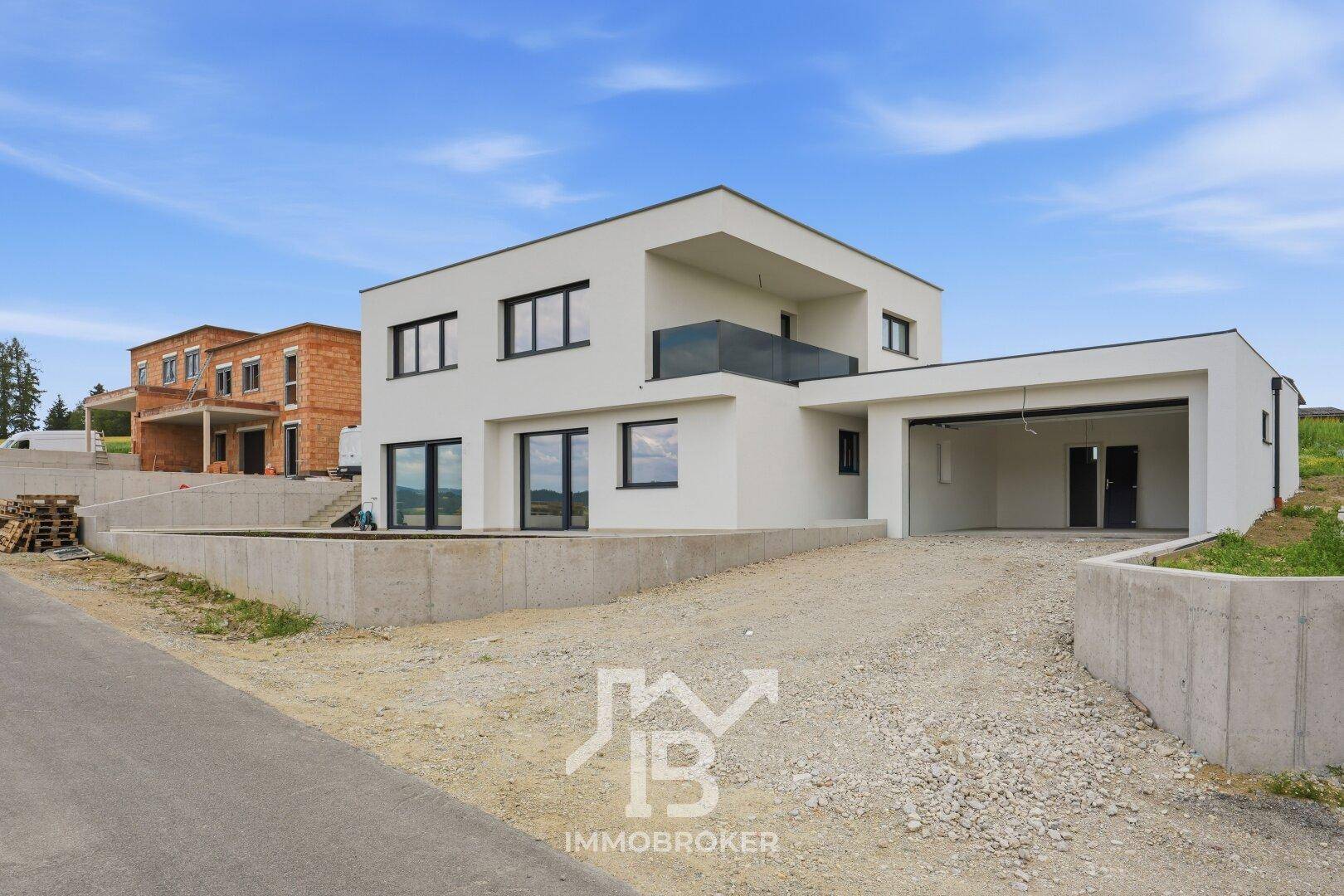 Luxuriöser Neubau in Bestlage – Pool, Doppelgarage &amp; hochwertige Ausstattung – pohled 6