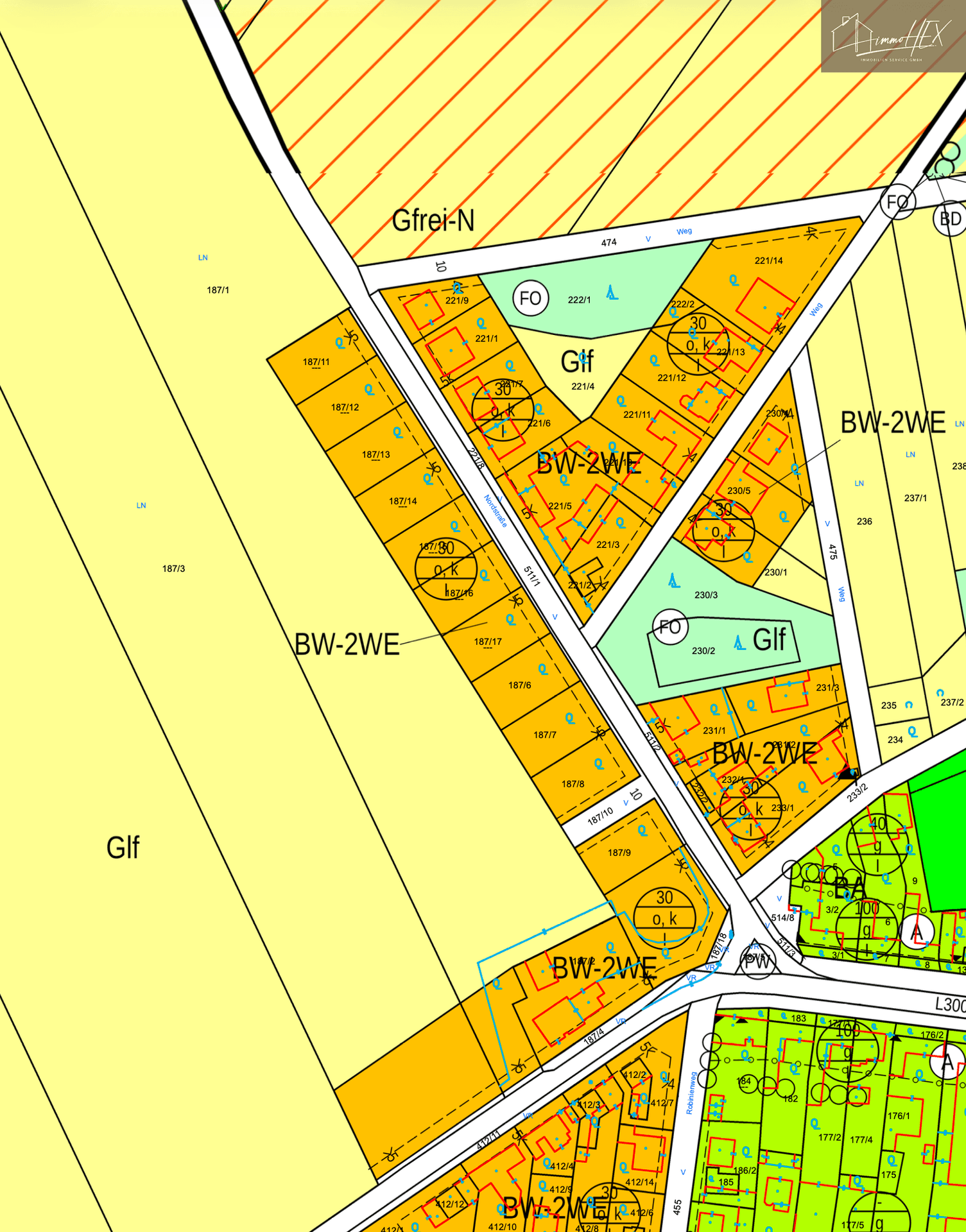 Mehrere Baugrundstücke in Franzensdorf bei Groß-Enzersdorf – ab ca. 741 m² in ruhiger Lage - Ansicht 4