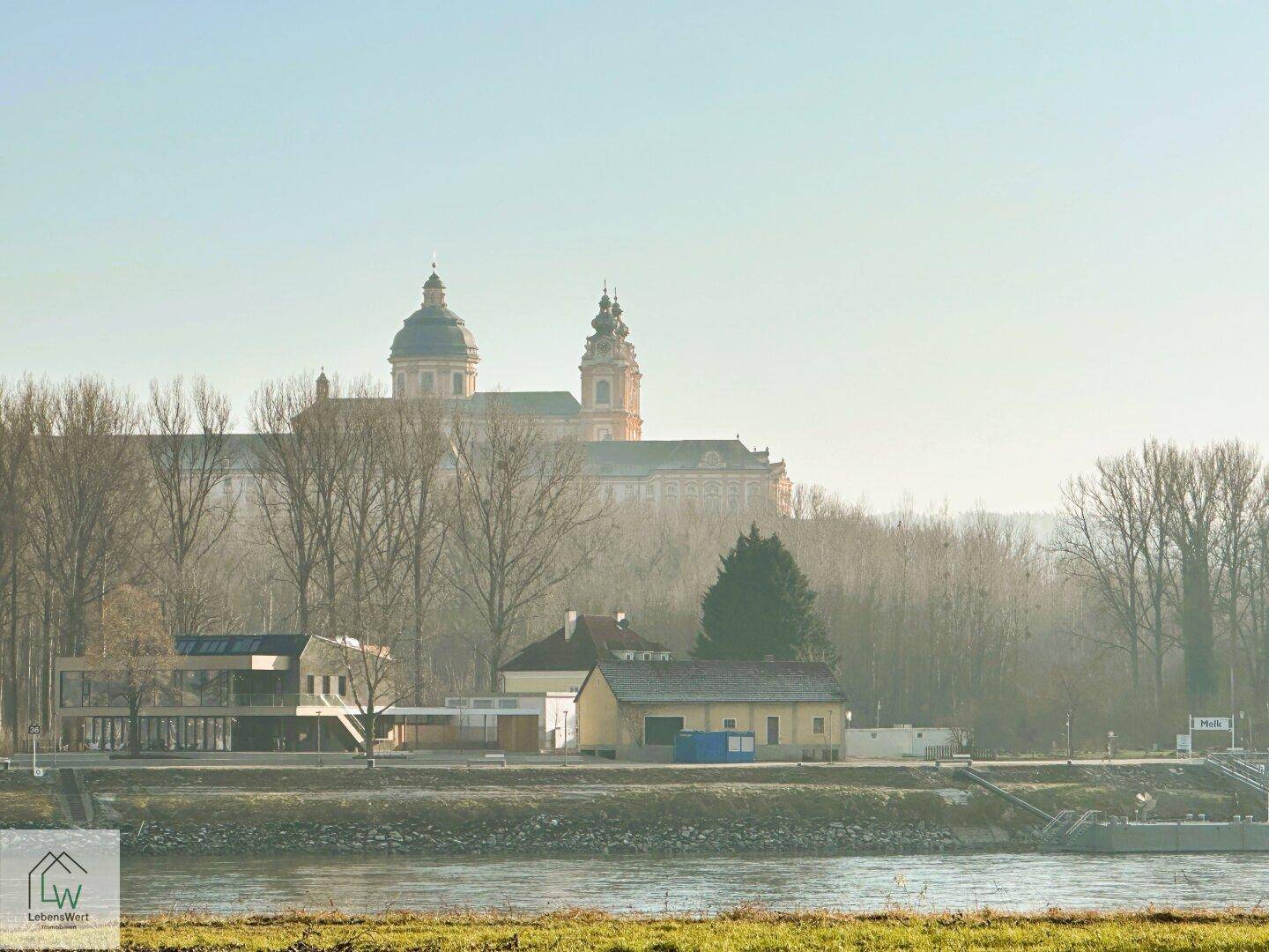 Aussicht auf Stift Melk